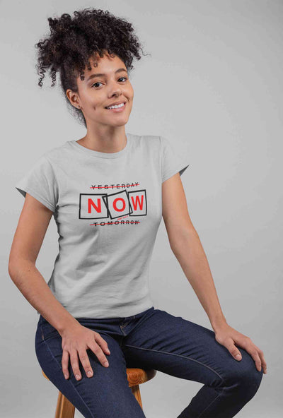 Just Do It Women Half Sleeves T-shirt- FunkyTeesClub