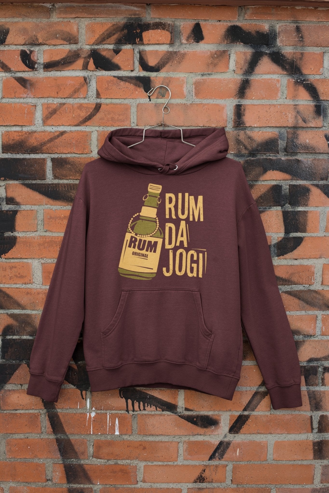 Rum Da Jogi Pub And Beer Hoodies for Women-FunkyTeesClub - Funky Tees Club