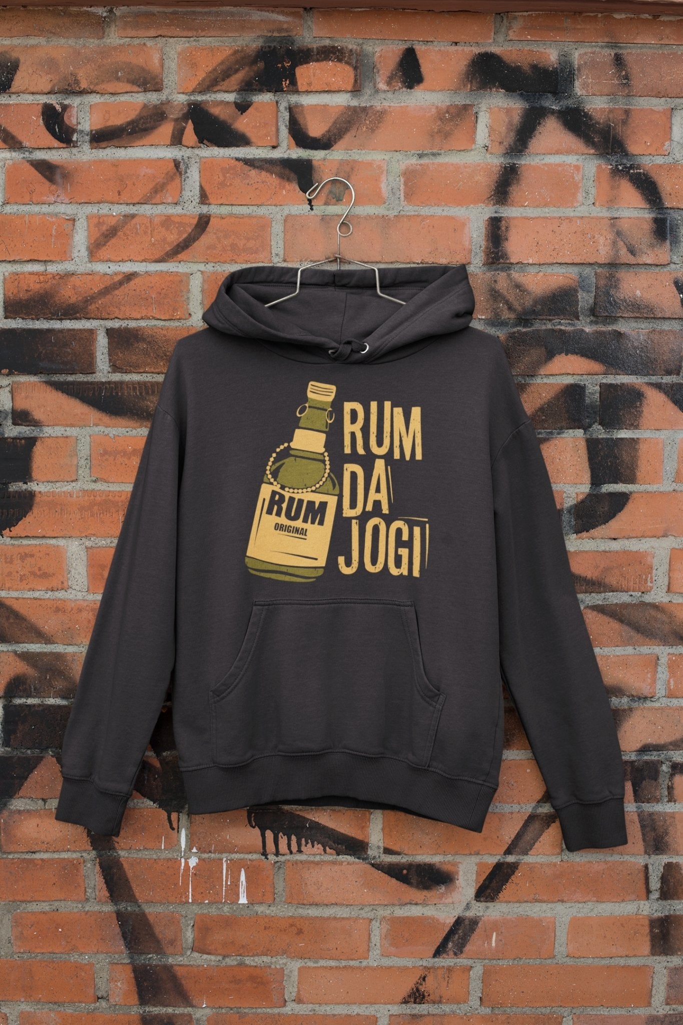 Rum Da Jogi Pub And Beer Hoodies for Women-FunkyTeesClub - Funky Tees Club