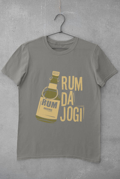 Rum Da Jogi Pub And Beer Women Half Sleeves T-shirt- FunkyTeesClub - Funky Tees Club