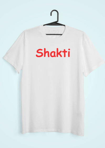 Sahan Shakti Couple Half Sleeves T-Shirts -FunkyTeesClub - Funky Tees Club