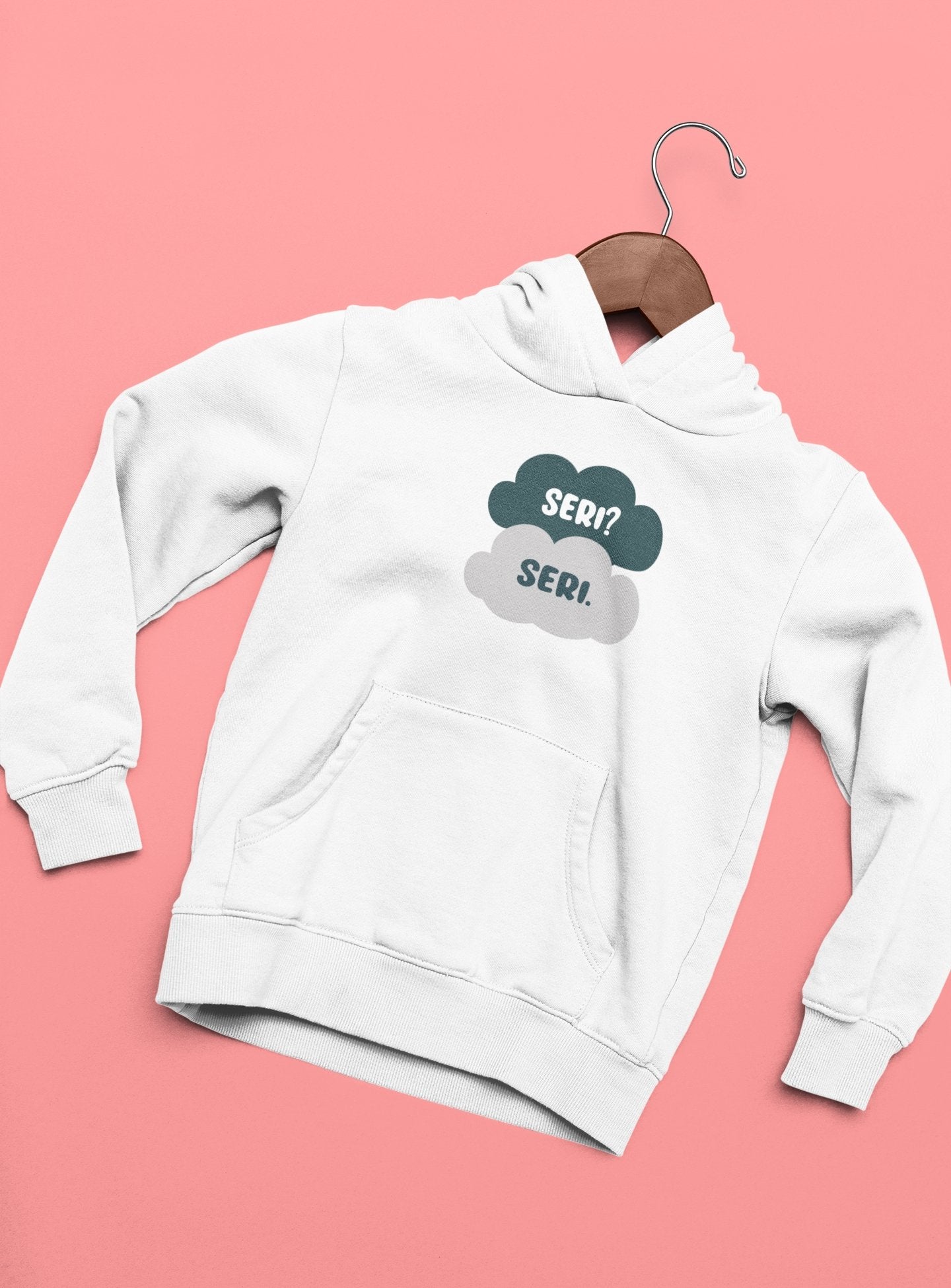 Seri Seri Couple Hoodie-FunkyTeesClub - Funky Tees Club
