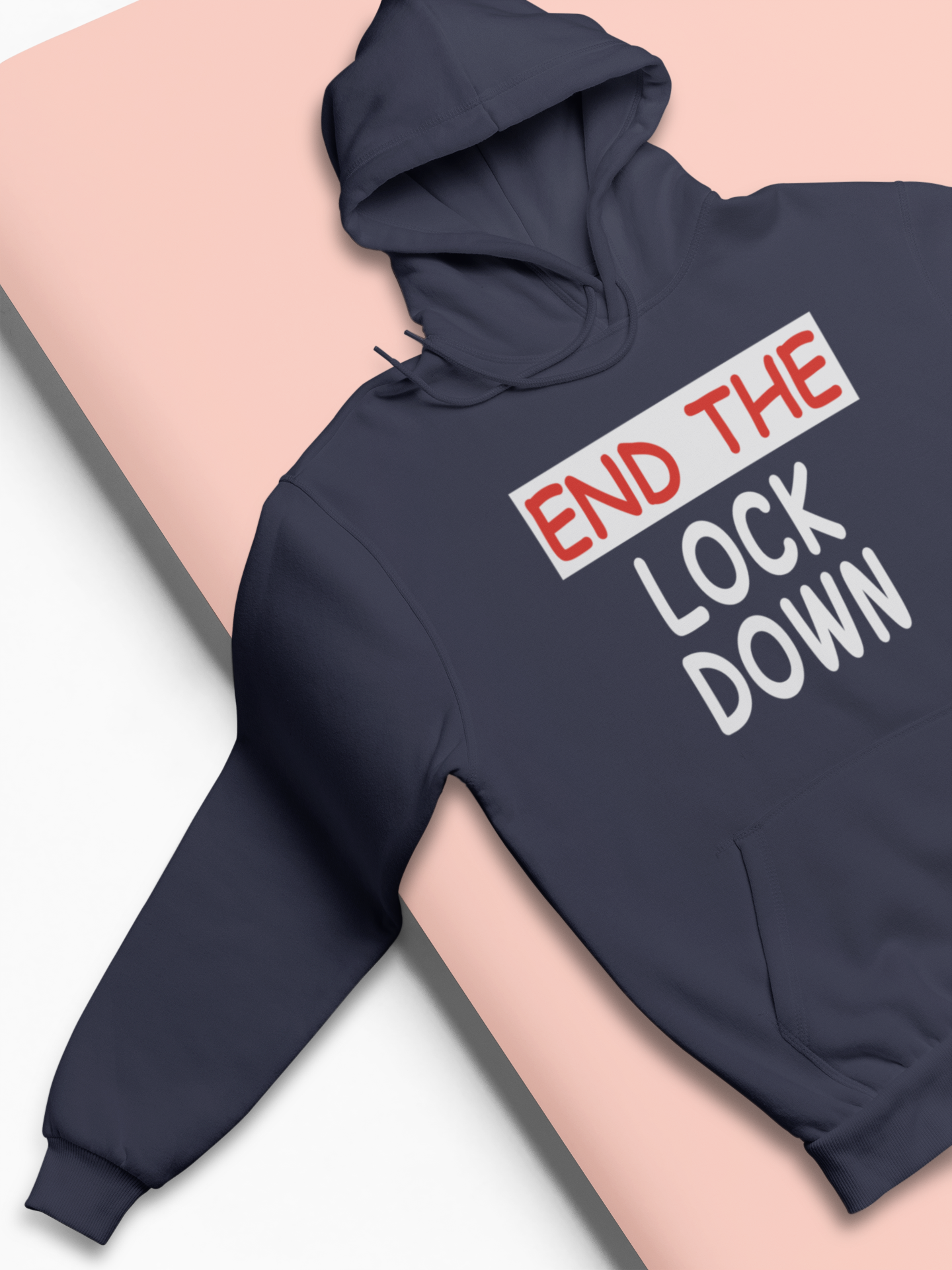 Anti Lockdown End The Lockdown Anti Government Hoodies for Women-FunkyTeesClub