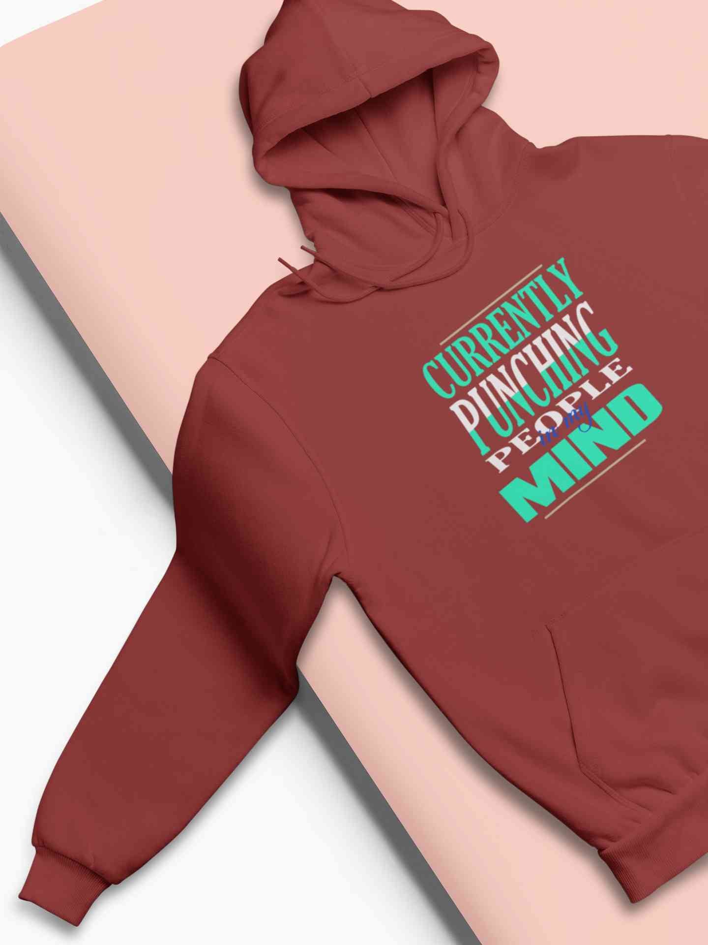 Punching People Men Hoodies-FunkyTeesClub