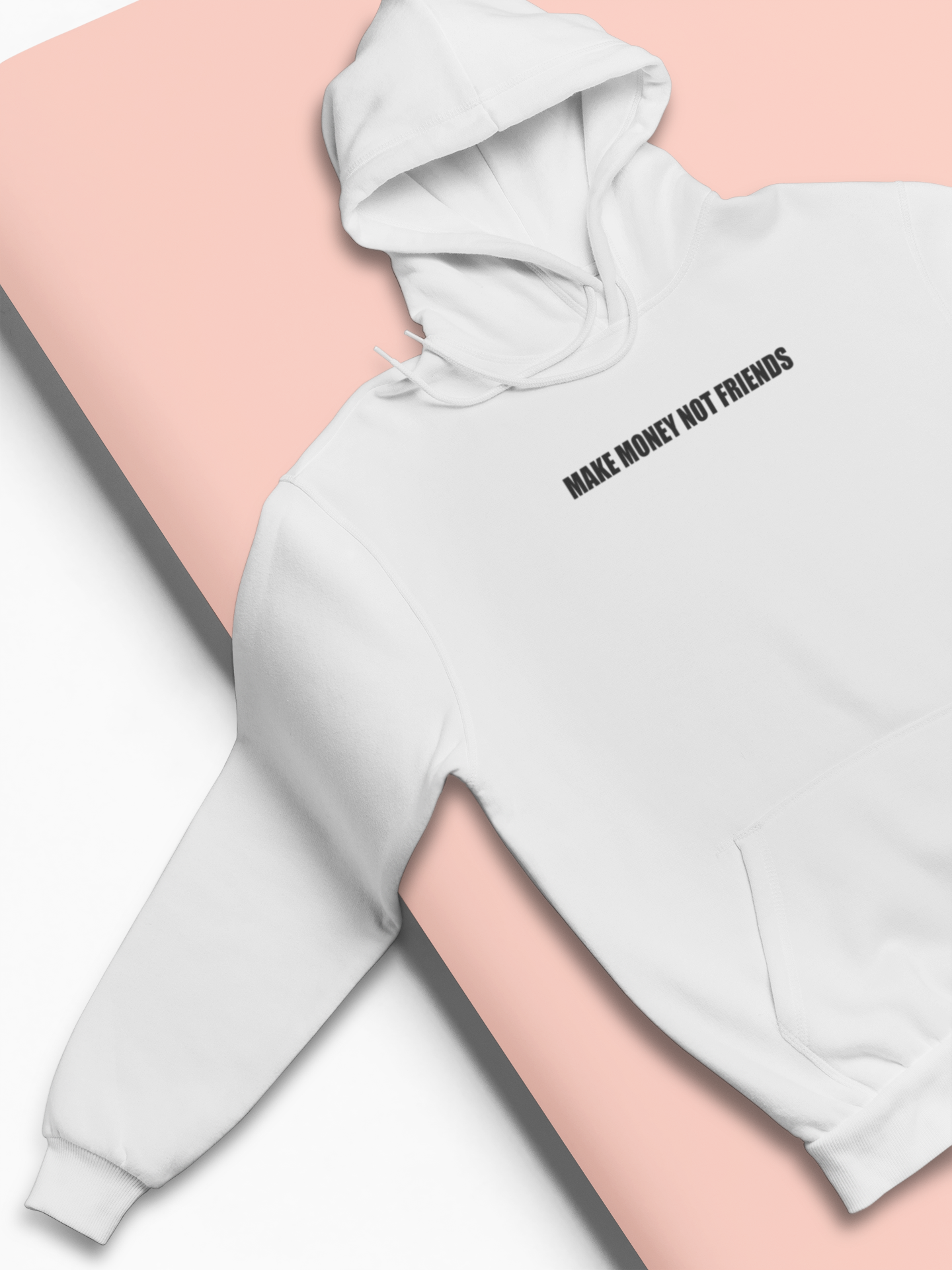 Make Money Not Friends Hoodies for Women-FunkyTeesClub