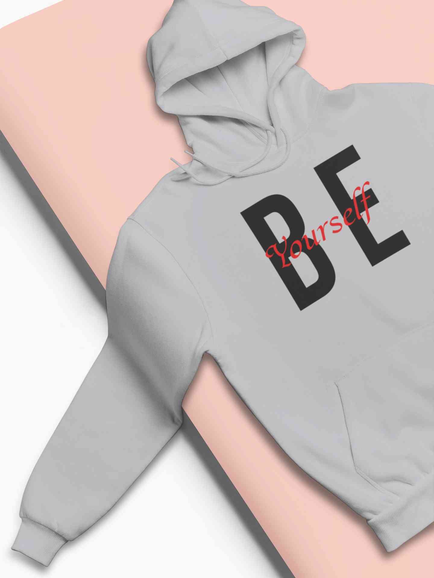 Be Yourself Men Hoodies-FunkyTeesClub