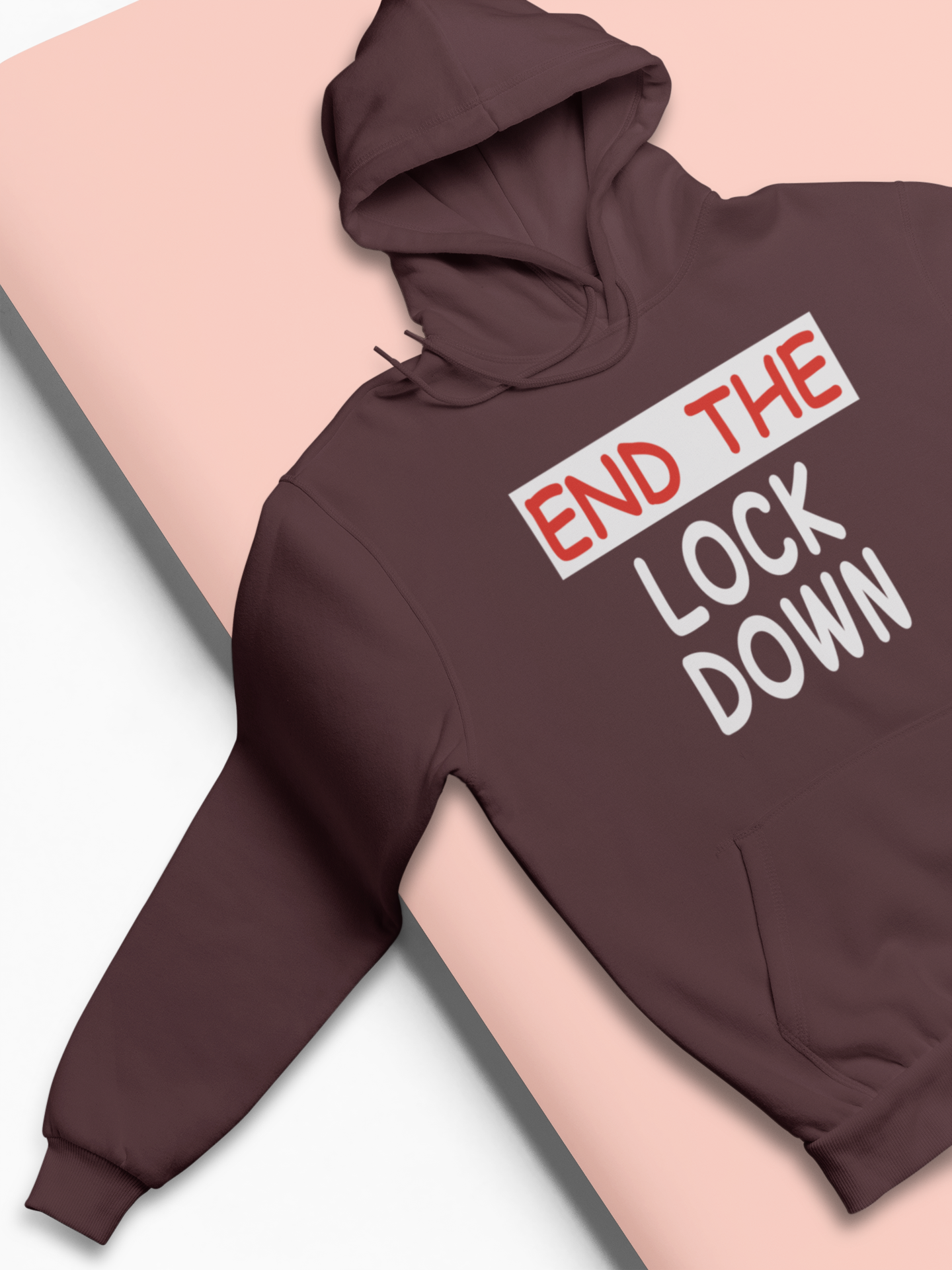 Anti Lockdown End The Lockdown Anti Government Men Hoodies-FunkyTeesClub