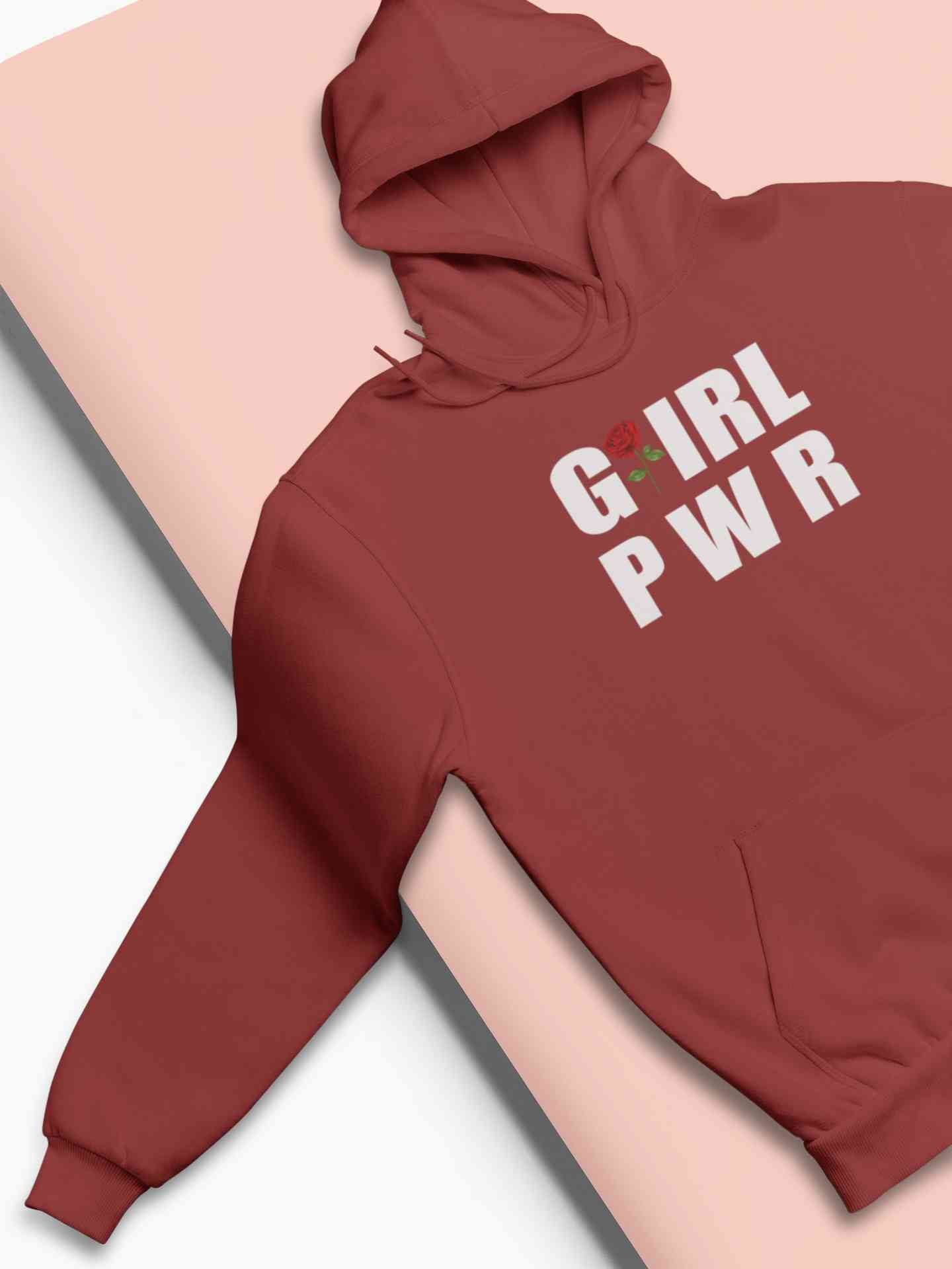 Girl Power Hoodies for Women-FunkyTeesClub