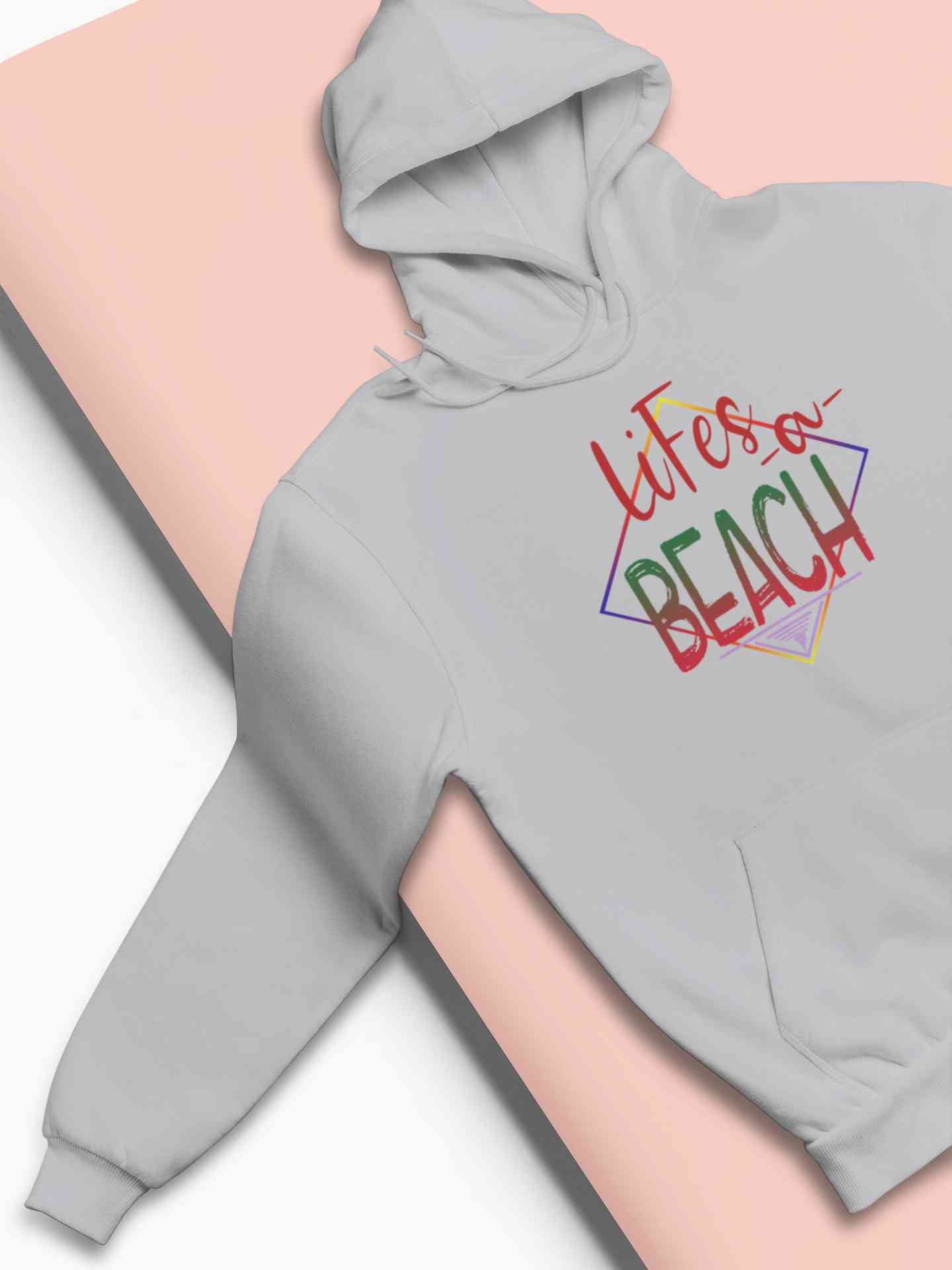 Life Is A Beach Men Hoodies-FunkyTeesClub