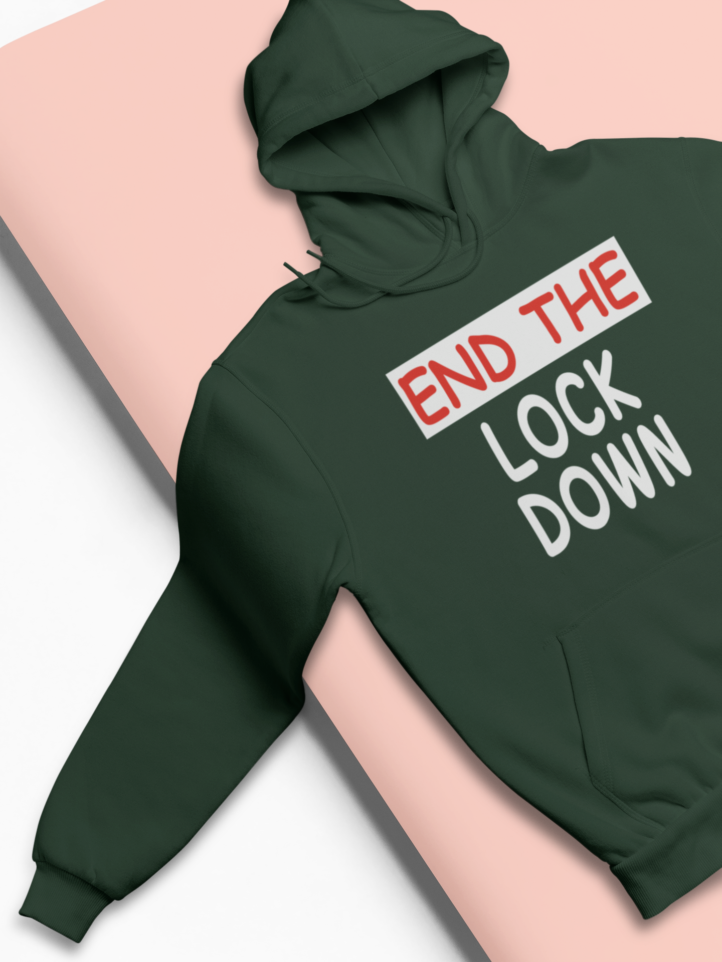 Anti Lockdown End The Lockdown Anti Government Men Hoodies-FunkyTeesClub
