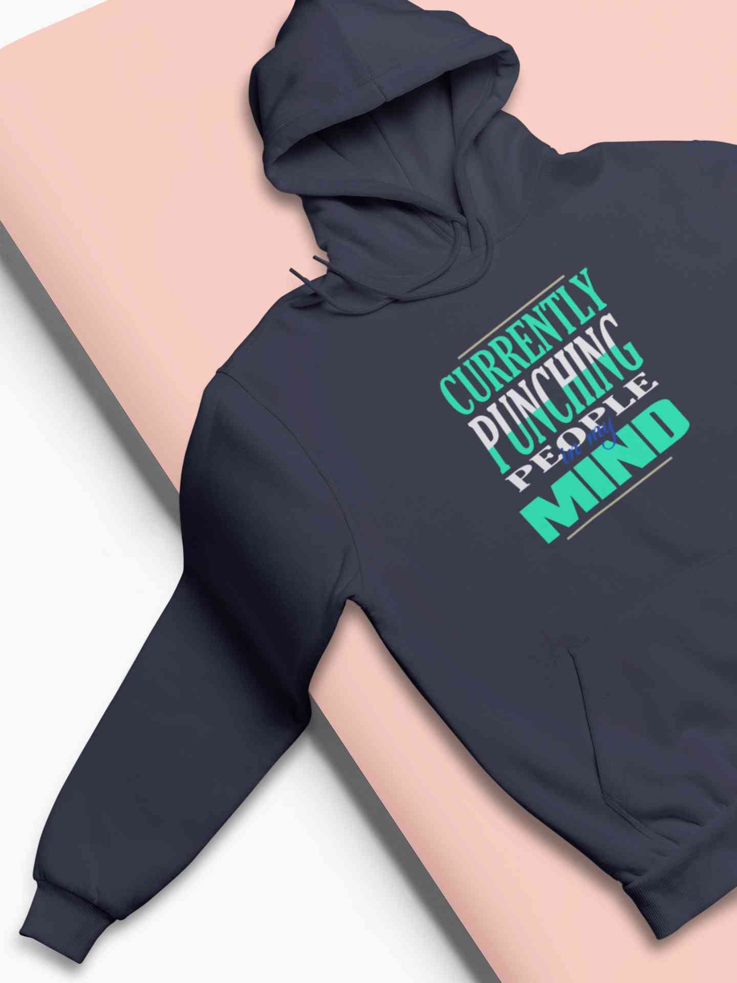 Punching People Men Hoodies-FunkyTeesClub