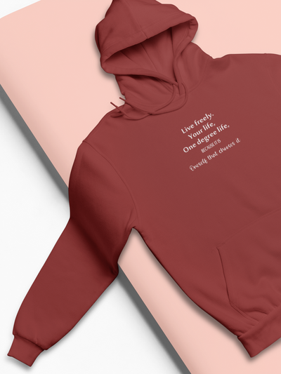 Live Freely Quotes Men Hoodies-FunkyTeesClub
