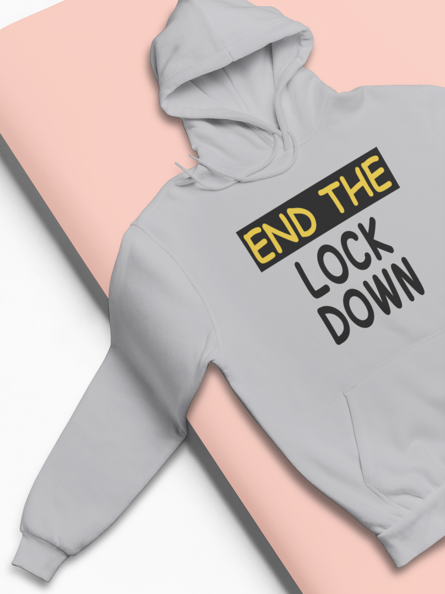 Anti Lockdown End The Lockdown Anti Government Men Hoodies-FunkyTeesClub
