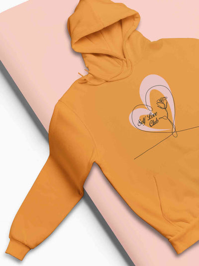 Self Love Club Hoodies for Women-FunkyTeesClub