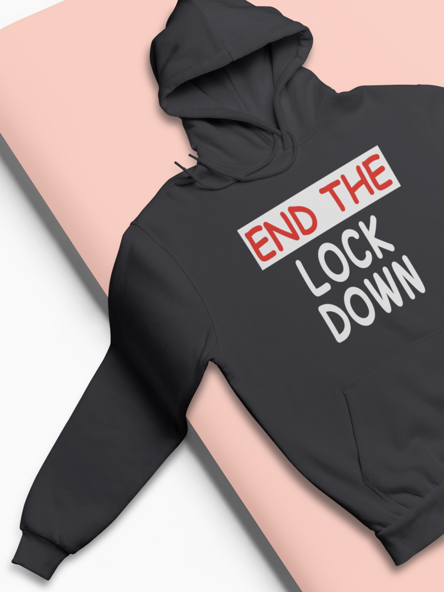 Anti Lockdown End The Lockdown Anti Government Men Hoodies-FunkyTeesClub