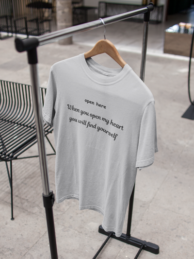 Open Here When You Open My Heart You Will Find Yourself Parineeti Chopra Celebrity T-shirt- FunkyTeesClub