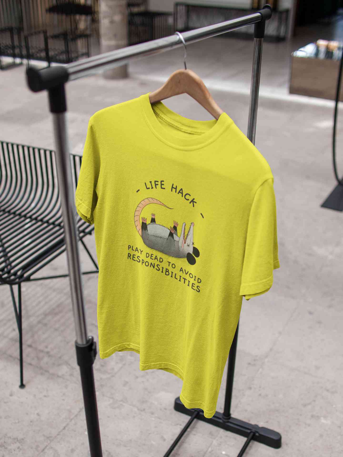 Life Hack Funny Mens Half Sleeves T-shirt- FunkyTeesClub