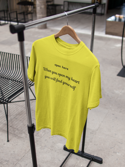 Open Here When You Open My Heart You Will Find Yourself Parineeti Chopra Celebrity T-shirt- FunkyTeesClub