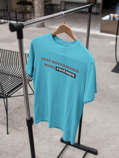 Less Boyfriends More Friends Kangana Ranaut Celebrity T-shirt- FunkyTeesClub