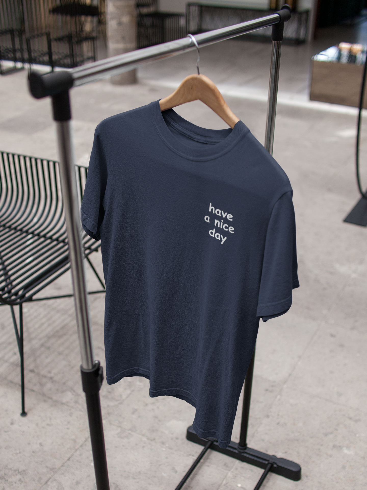 Have A Nice Day Quotes Women Half Sleeves T-shirt- FunkyTeesClub