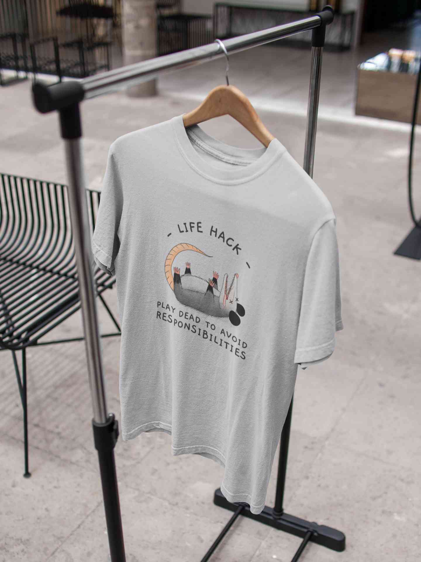 Life Hack Funny Mens Half Sleeves T-shirt- FunkyTeesClub