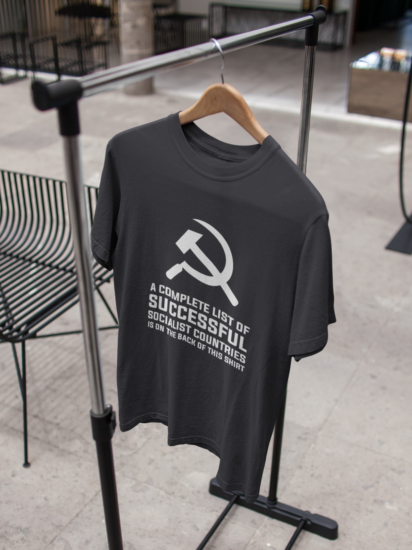 Funny Anti Socialist Government Libertarian & Conservative Anti Government Women Half Sleeves T-shirt- FunkyTeesClub