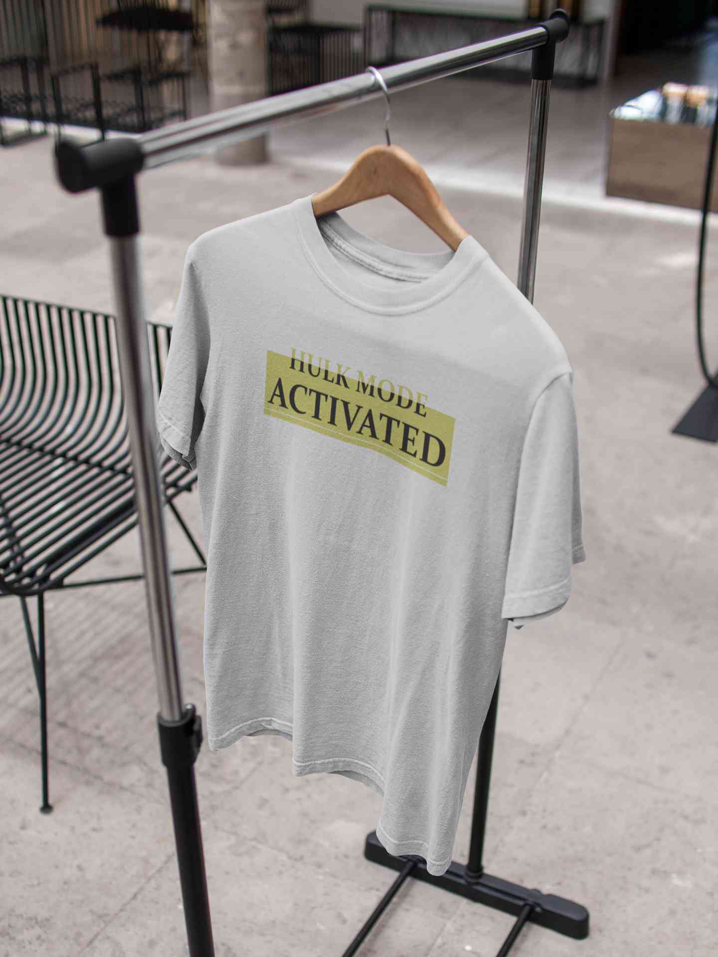 Hulk Mode Activated  Typography Mens Half Sleeves T-shirt- FunkyTeesClub