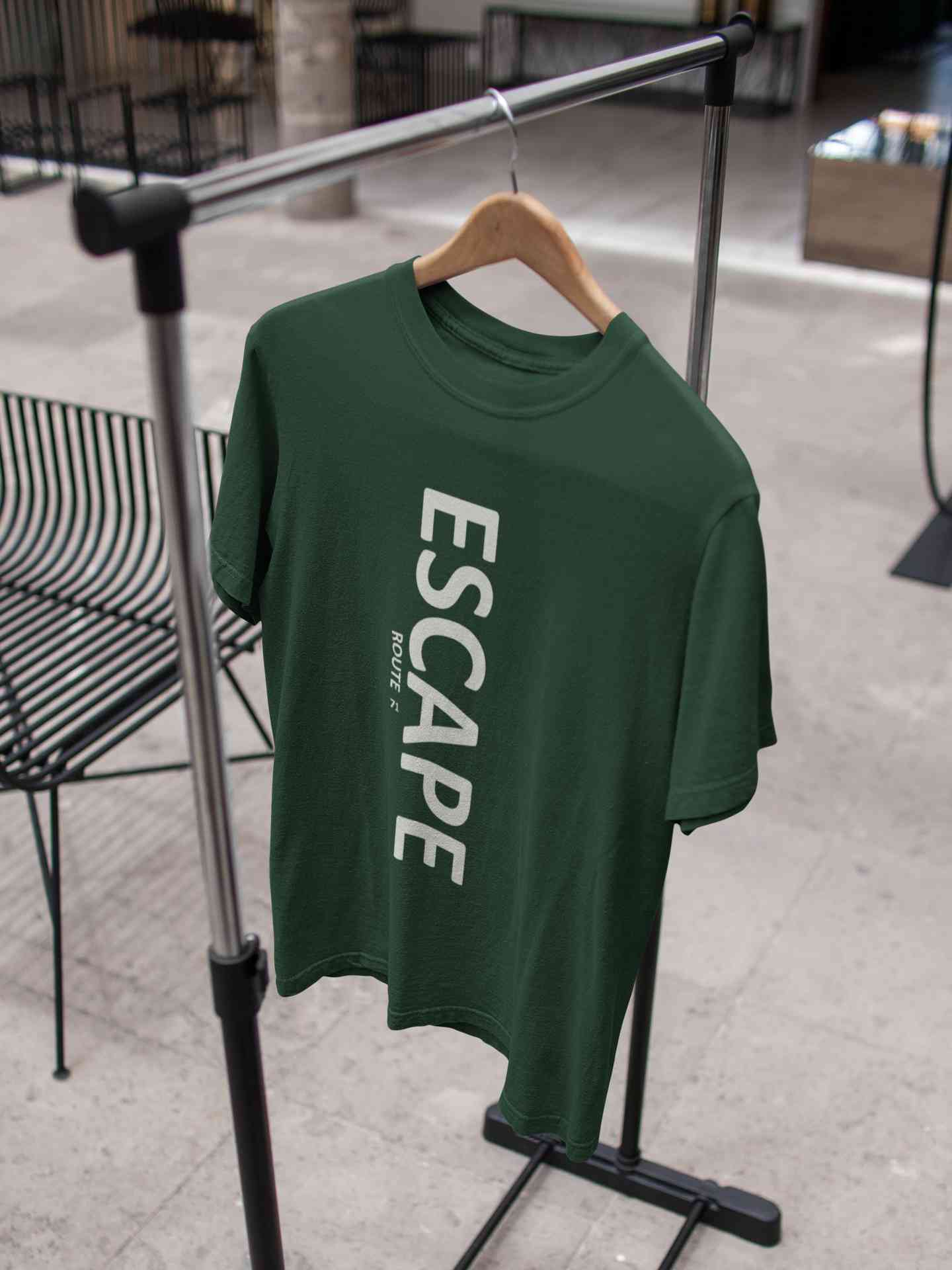 Escape Mens Half Sleeves T-shirt- FunkyTeesClub