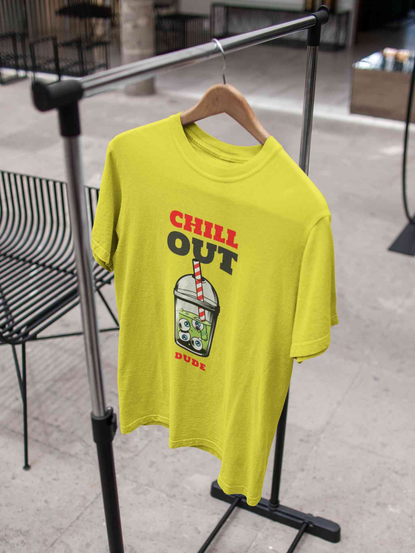 Chill Out Dude Women Half Sleeves T-shirt- FunkyTeesClub