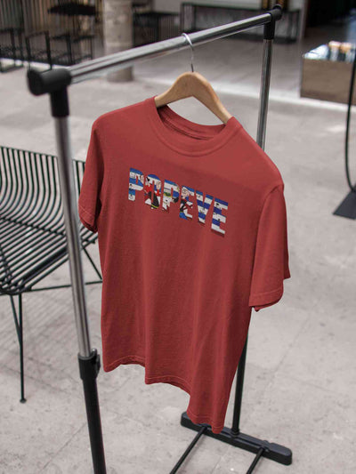 Popeye Mens Half Sleeves T-shirt- FunkyTeesClub