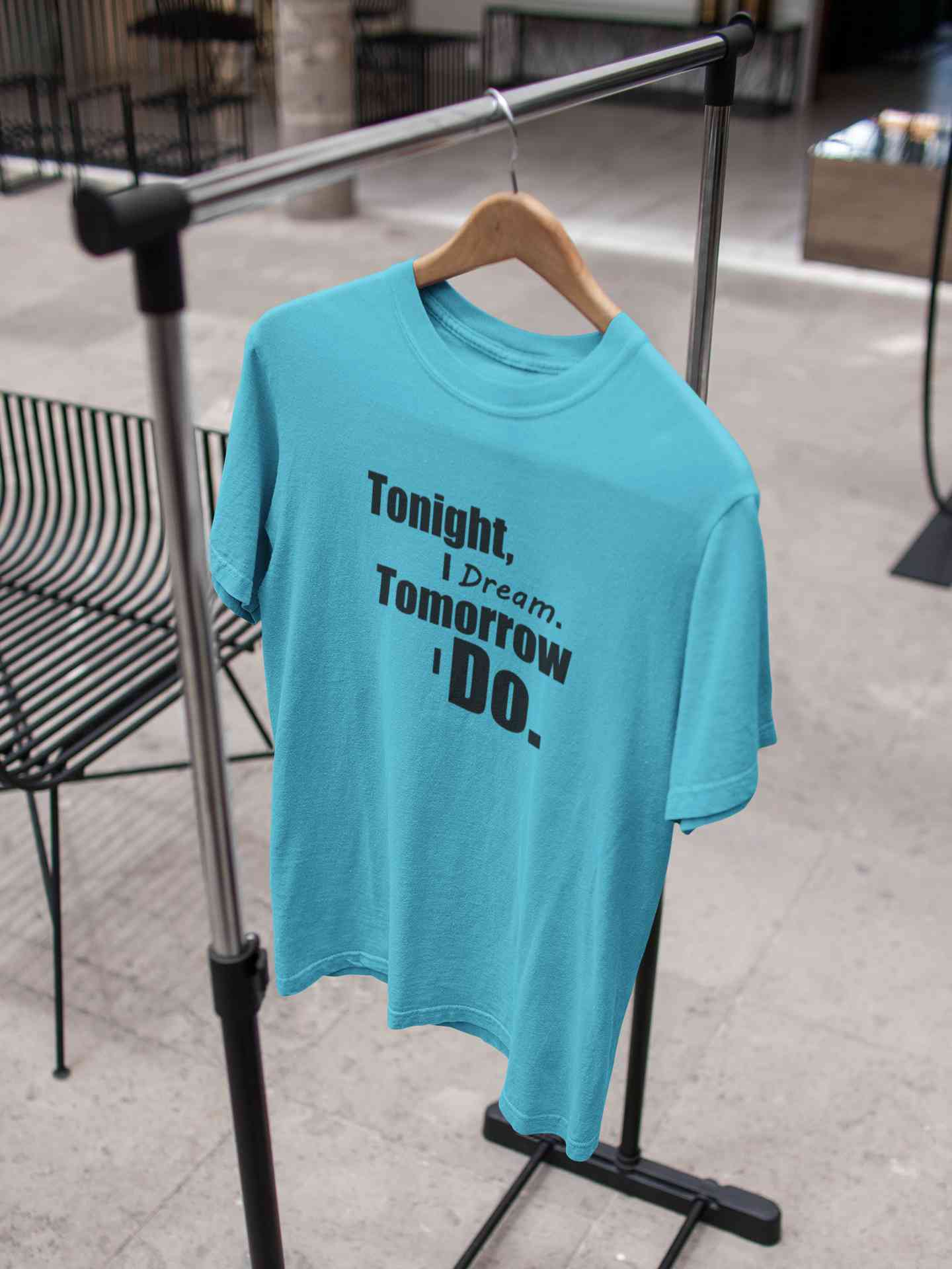 Tonight I Dream Tomorrow I Do Typography Women Half Sleeves T-shirt- FunkyTeesClub