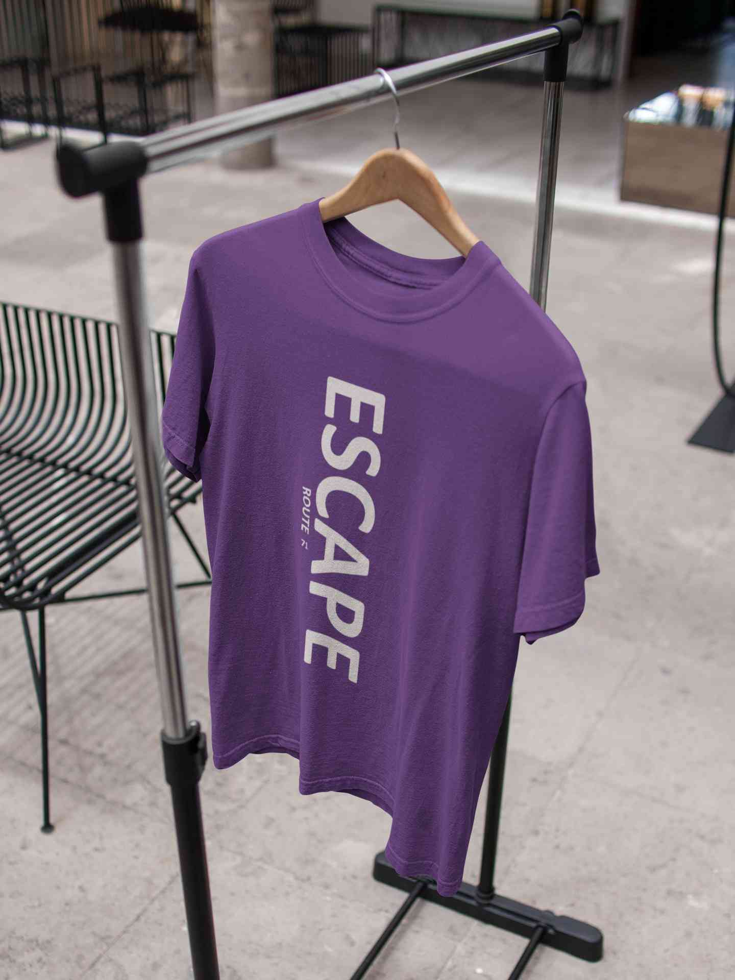 Escape Mens Half Sleeves T-shirt- FunkyTeesClub