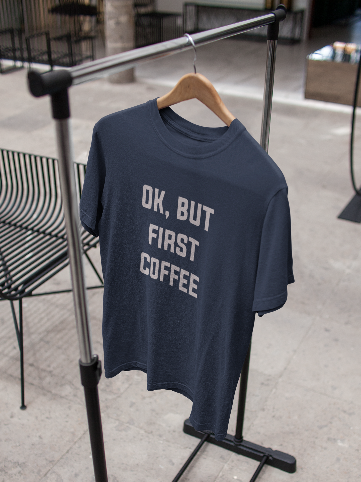 Okay But Coffee First Kareena Kapoor Celebrity T-shirt- FunkyTeesClub