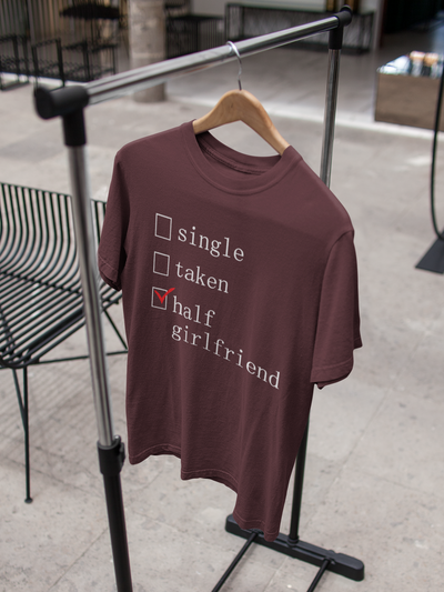 Single Taken Half Girlfriend Shraddha Kapoor Celebrity T-shirt- FunkyTeesClub