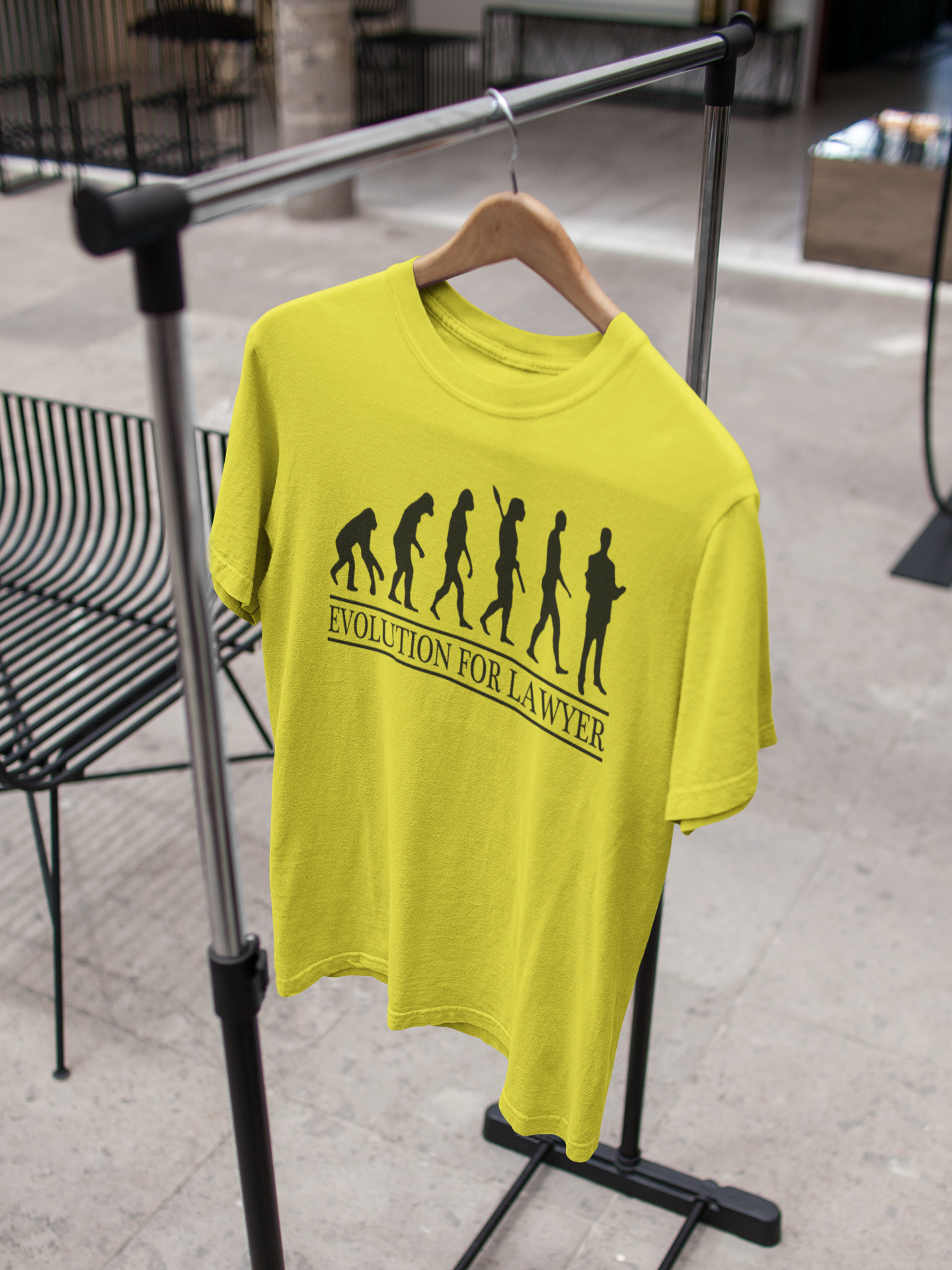 Lawyer Evolution Women Half Sleeves T-shirt- FunkyTeesClub
