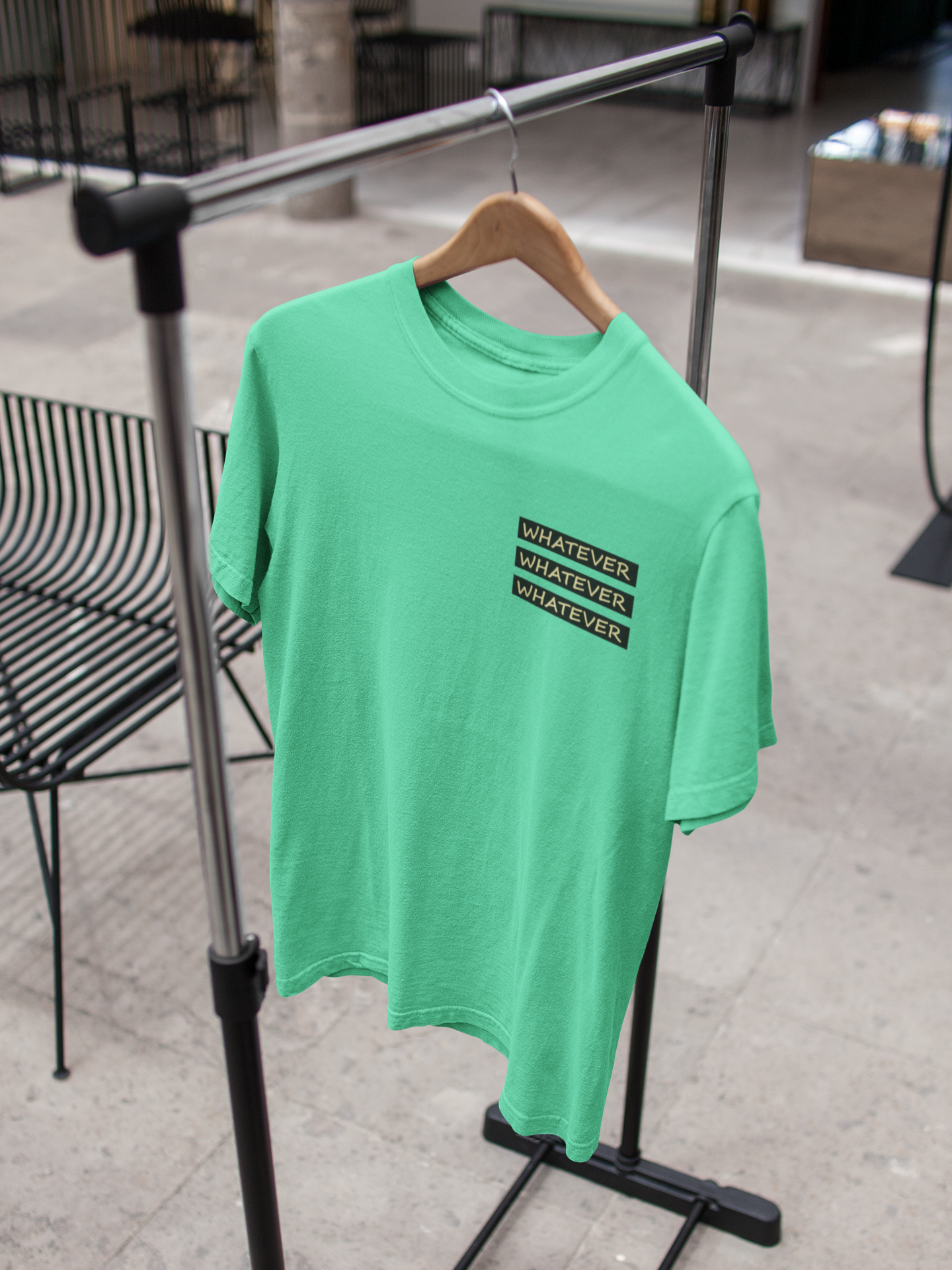 Whatever Women Half Sleeves T-shirt- FunkyTeesClub