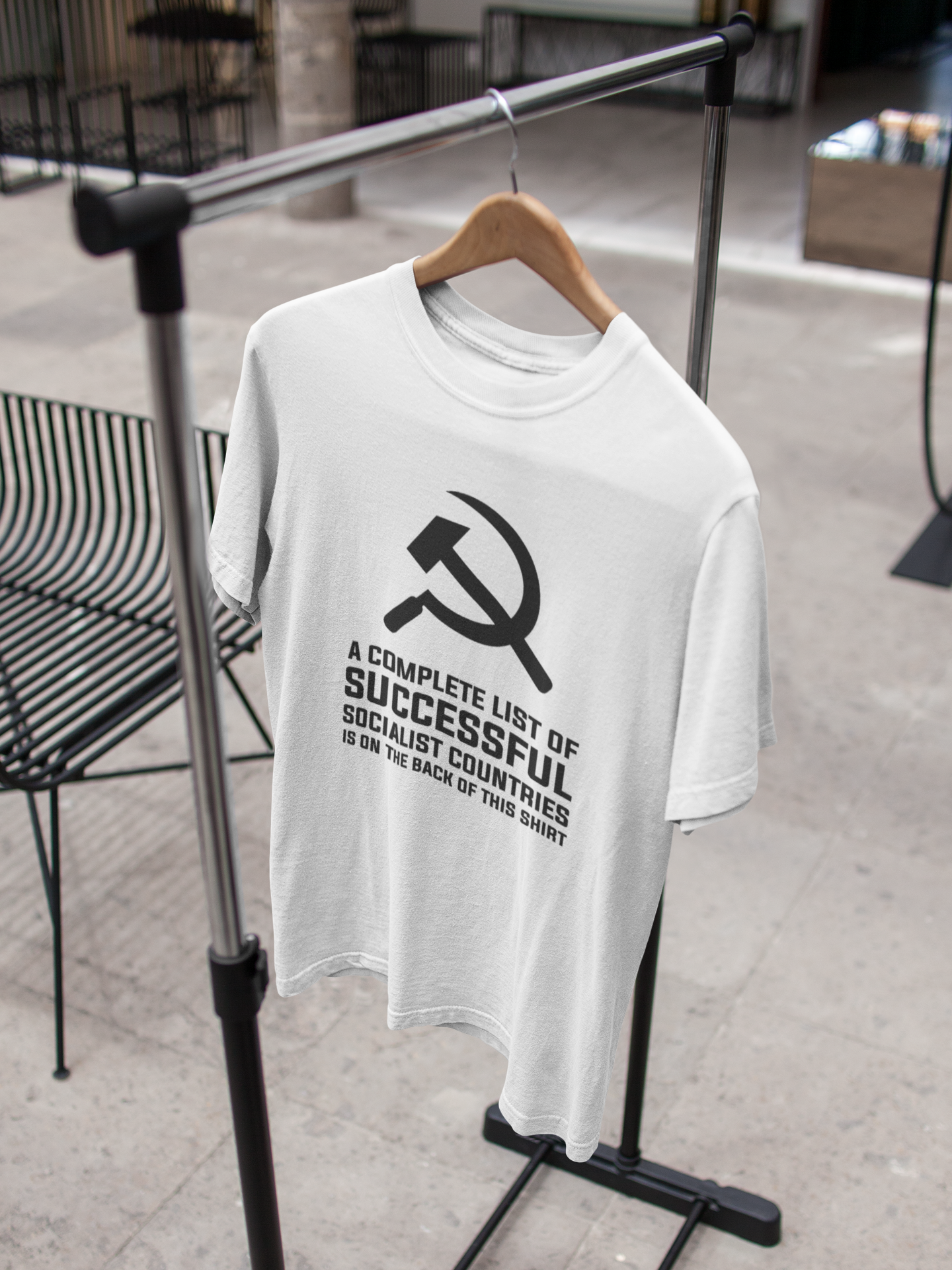 Funny Anti Socialist Government Libertarian & Conservative Anti Government Women Half Sleeves T-shirt- FunkyTeesClub