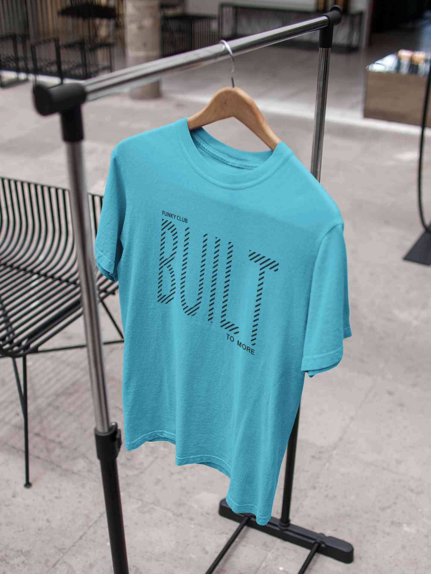 Built To More Mens Half Sleeves T-shirt- FunkyTeesClub