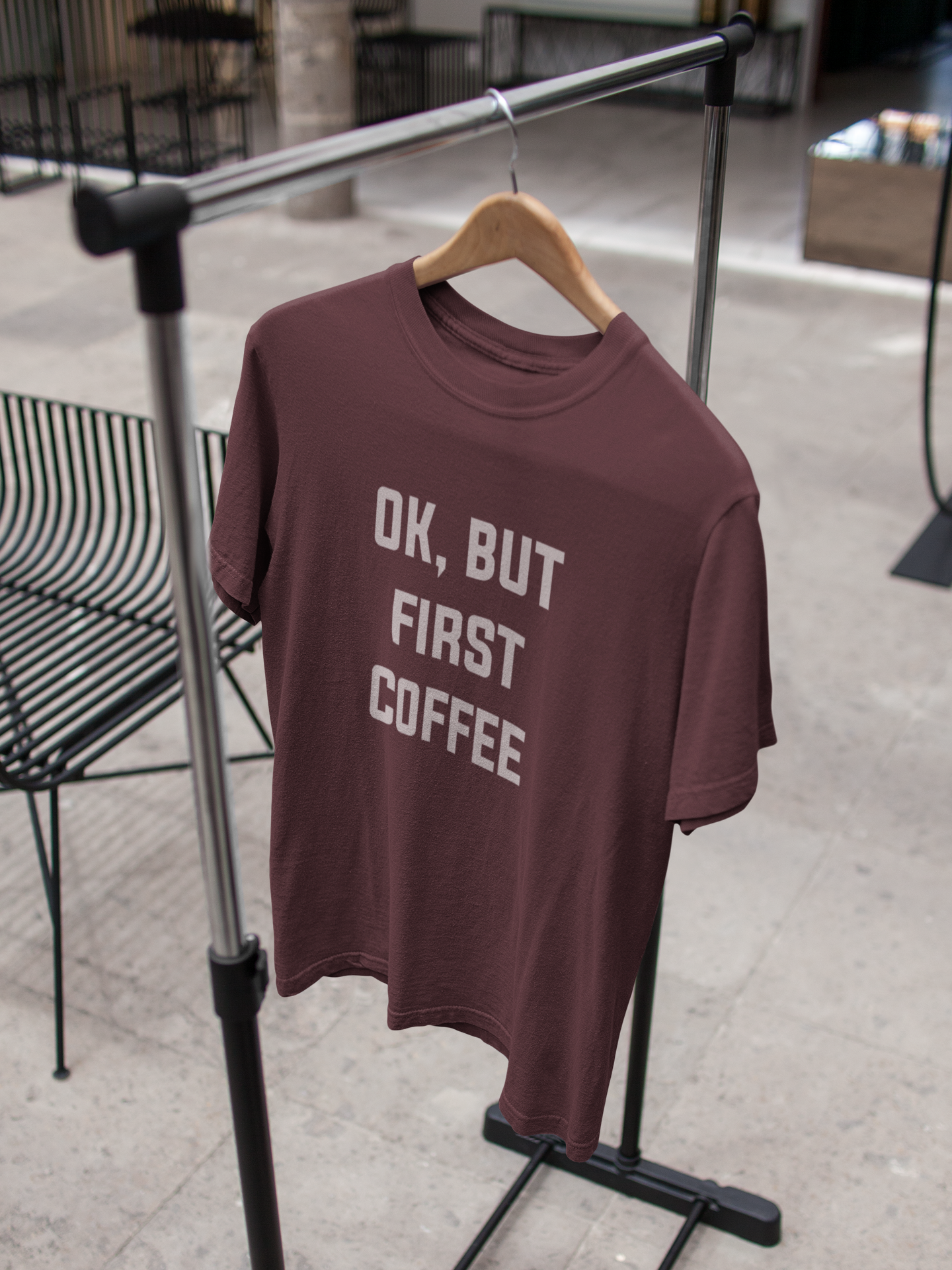 Okay But Coffee First Kareena Kapoor Celebrity T-shirt- FunkyTeesClub