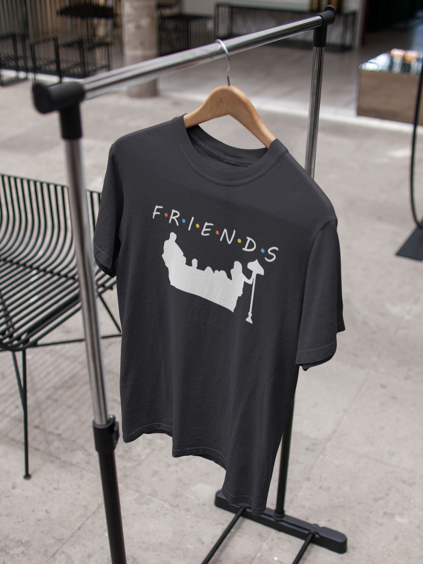 Friends Web Series Women Half Sleeves T-shirt- FunkyTeesClub