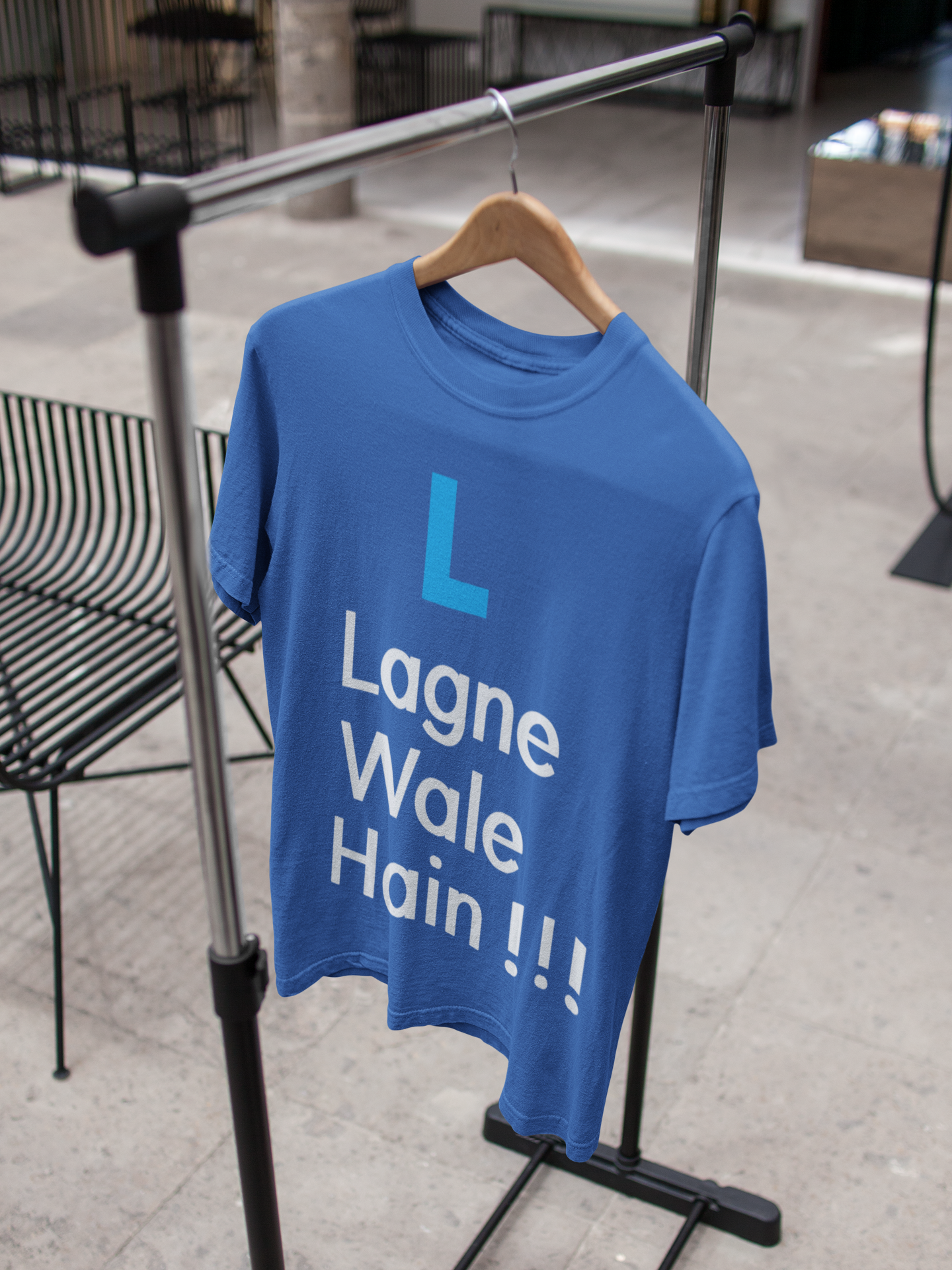 L Lagne Wale Hain Kartik Aryaan Celebrity T-shirt- FunkyTeesClub
