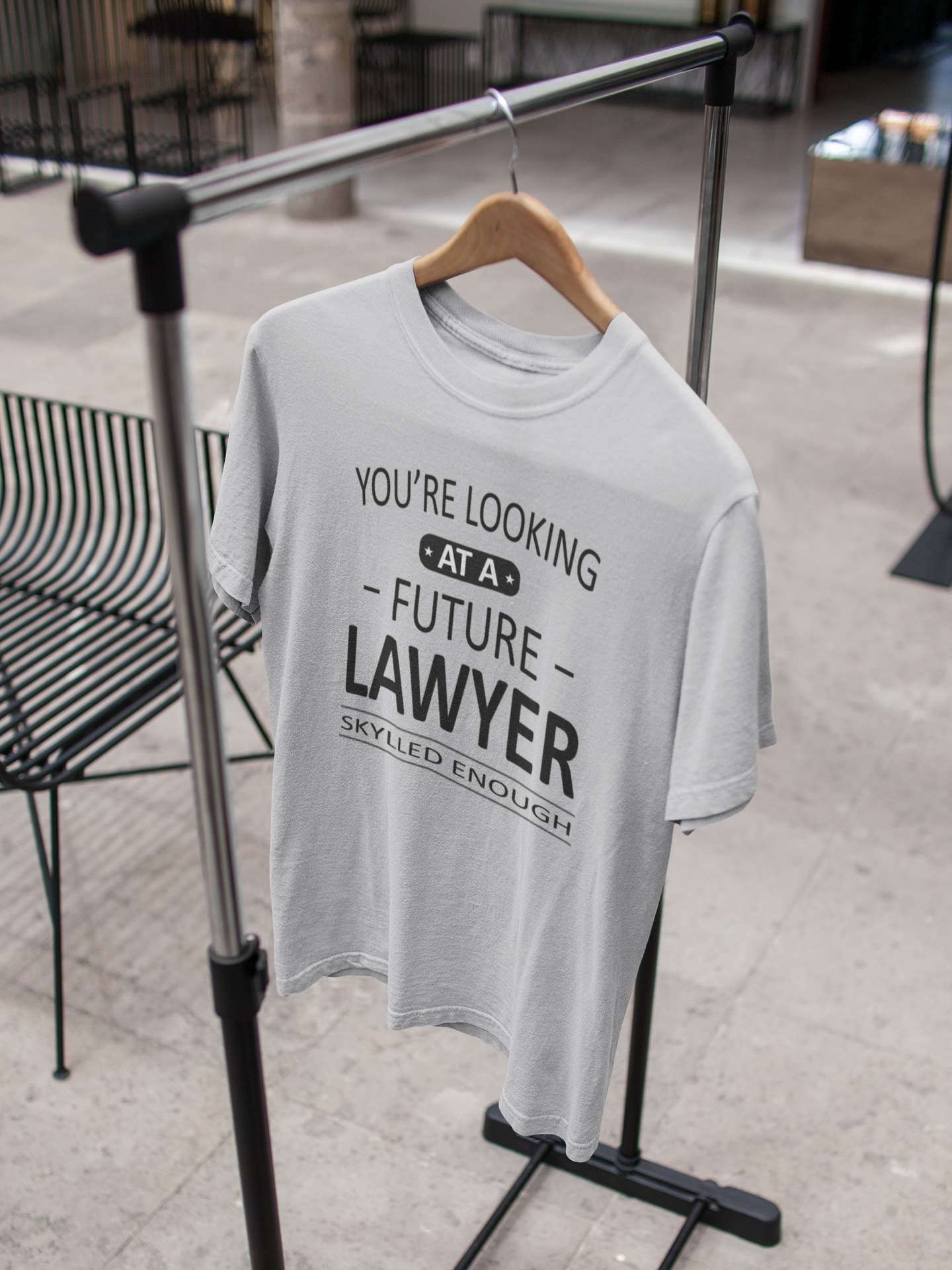 You Are Looking At A Future Lawyer Women Half Sleeves T-shirt- FunkyTeesClub
