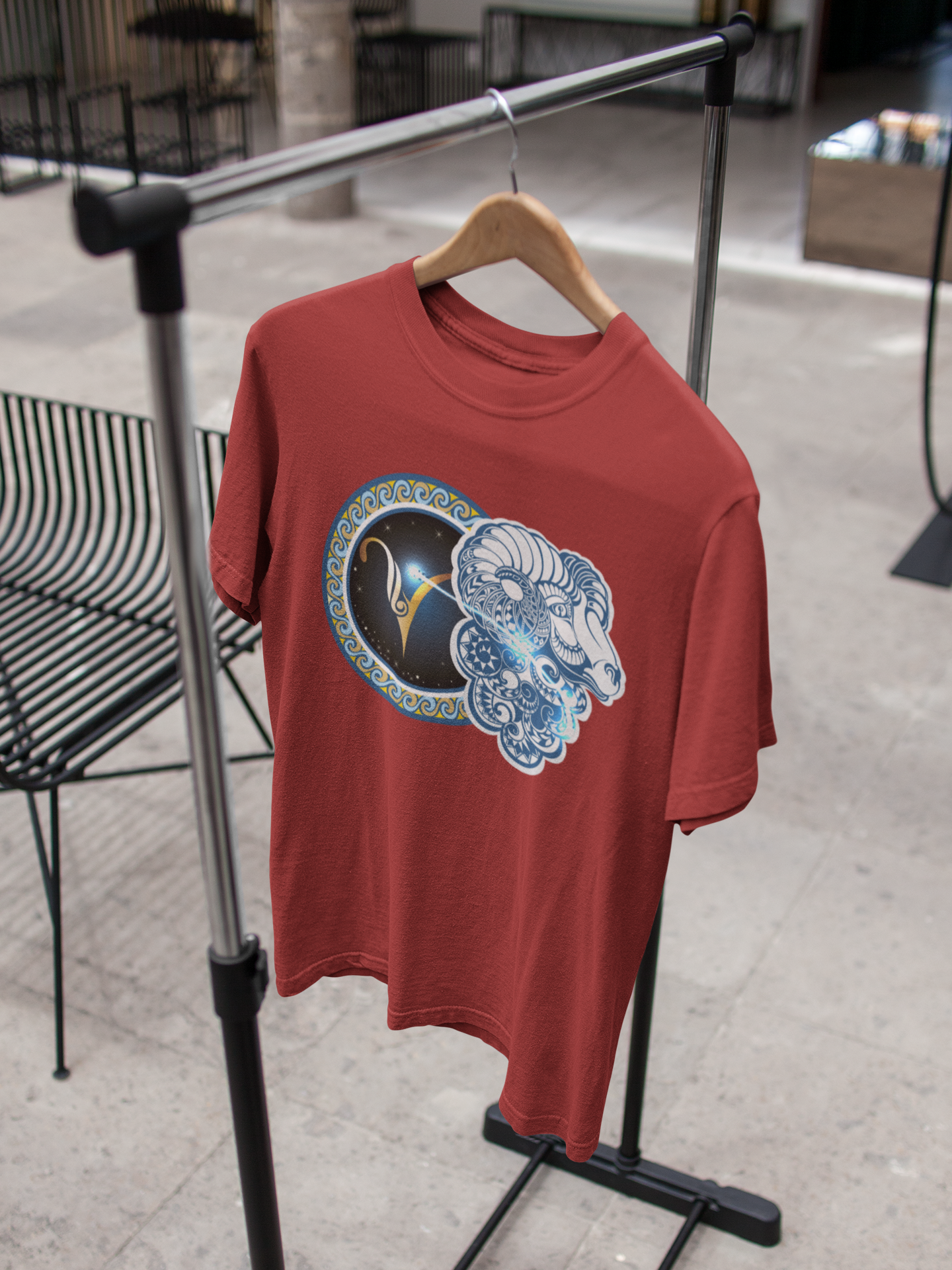 Aries Zodiac Sign Women Half Sleeves T-shirt- FunkyTeesClub