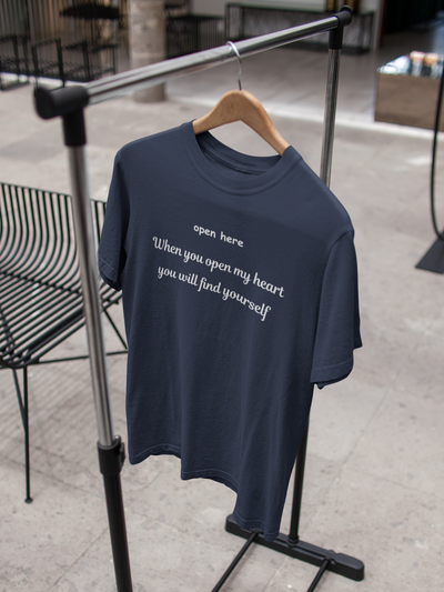Open Here When You Open My Heart You Will Find Yourself Parineeti Chopra Celebrity T-shirt- FunkyTeesClub