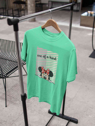 One Of A Kind Women Half Sleeves T-shirt- FunkyTeesClub