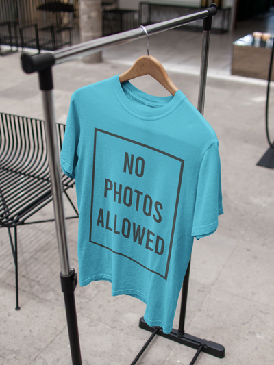 No Photos Allowed Shushant Singh Rajput Celebrity T-shirt- FunkyTeesClub