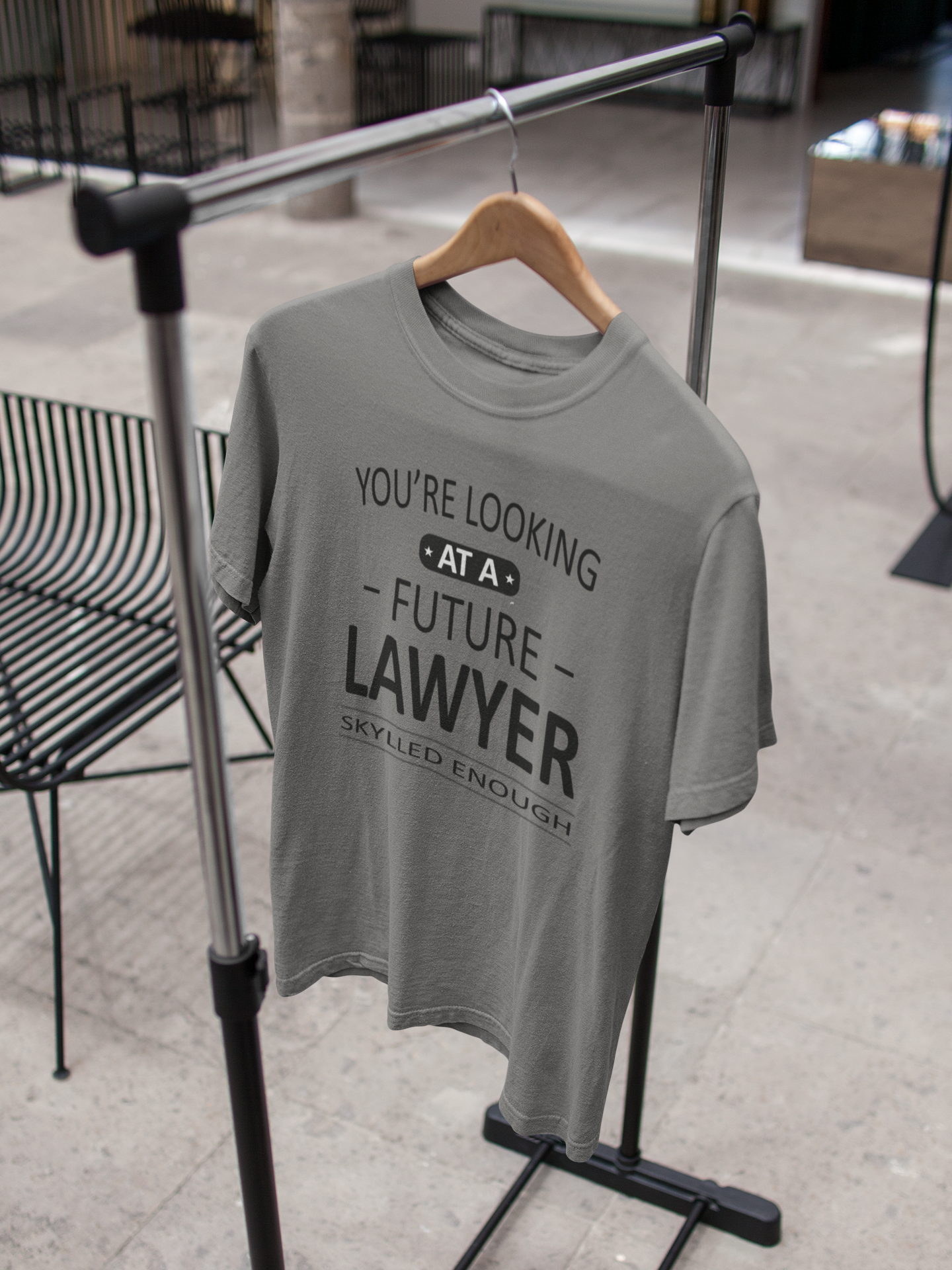 You Are Looking At A Future Lawyer Women Half Sleeves T-shirt- FunkyTeesClub