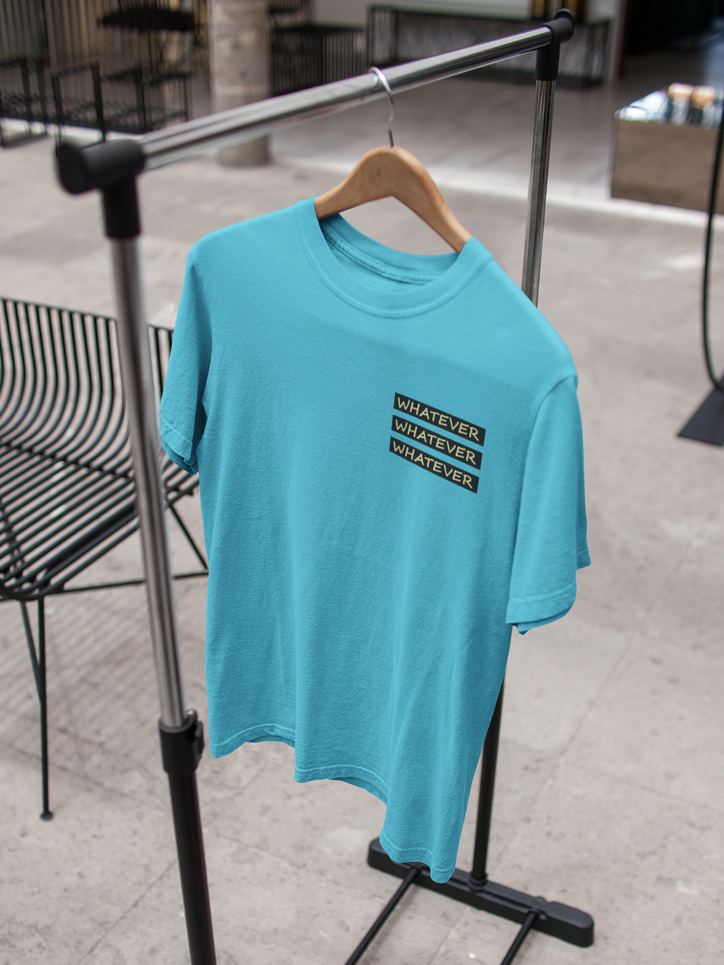 Whatever Women Half Sleeves T-shirt- FunkyTeesClub