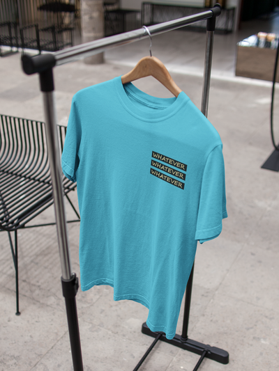 Whatever Women Half Sleeves T-shirt- FunkyTeesClub