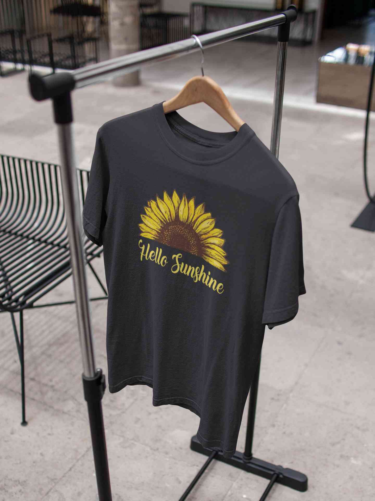 Hello Sunshine Women Half Sleeves T-shirt- FunkyTeesClub